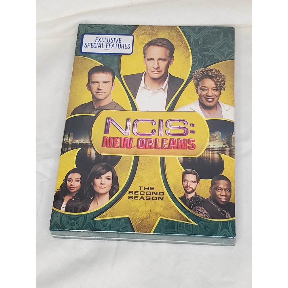 NCIS New Orleans The Second Season DVD 6-Disc Set New Sealed Crossover Episode